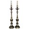 20th Spanish Bronze Pricket Floor Lamps, Set of 2, Image 1