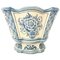 20th Century Spanish Blue White Cache Pot 1