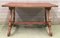 Early 20th Century Spanish Pine Trestle Table 4
