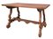 Early 20th Century Spanish Pine Trestle Table, Image 2