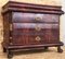 French Mahogany Chest with Four Drawers and Gilded Edges, 1830s 3