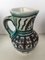 19th Century Glazed Terracotta Vases in Green & White, Set of 4 8