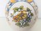 19th Century Glazed Earthenware Floral Painted Pitcher 6