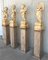 19th Century Cast Iron Fiske Cherubs with Stands, Set of 4, Image 2