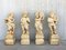 19th Century Cast Iron Fiske Cherubs with Stands, Set of 4, Image 3