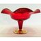 Large Cranberry Red Bowl, Image 4