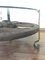 Wooden Wagon Wheel Industrial Accent Spanish Table with Glass Top 4