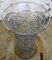 20th Century Etched Carved Glass Vase, Image 3