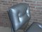 Art Deco Sessel mit verchromtem Rohrgestell in silbernem Kunstleder, 2er Set 10