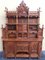Antique Japanese Hand-Carved Elmwood Cabinet 2
