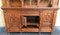 Antique Japanese Hand-Carved Elmwood Cabinet 14