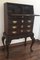 Early 19th Century Georgian Style Walnut and Burr Secretaire and Dresser, Image 4