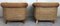 Mid-Century Armchairs with Coffee Table in Rattan and Wood, Set of 3 7