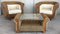 Mid-Century Rattan and Wood Coffee Table 8