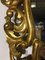 19. Französischer Rechteckiger Spiegel mit Rahmen aus geschnitztem & vergoldetem Holz 6