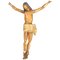 18. Jahrhundert, geschnitztes Holz, das Christus am Kreuz darstellt 1