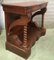 20th Century Biedermeier Style Marquetry Spanish Console Table with Drawer 2