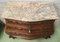 20th Spanish Dresser in Carved Wood with Marble Top and Four Drawers 6