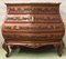 20th Spanish Dresser in Carved Wood with Marble Top and Four Drawers 3