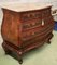 20th Spanish Dresser in Carved Wood with Marble Top and Four Drawers 4