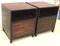 20th Century Ebonized Macassar Nightstands or Side Tables with One Door, Set of 2 6