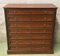 20th Century Directoire-Style Chest of Seven Drawers with Bronze Pulls, France 2