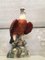 Großer glasierter italienischer Adler aus Terrakotta, 20. Jh 5