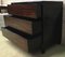 Mid-Century Wood and Black Lacquer Commode 8