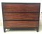 Mid-Century Wood and Black Lacquer Commode, Image 3
