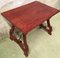 19th Century Baroque Spanish Side Table with Marquetry Top, Image 2