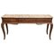 19th French Three Drawers Console Table with Marble Top, Image 1