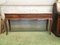 19th French Three Drawers Console Table with Marble Top 3