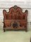 Venetian Baroque Twin Marquetry and Carved Walnut Bed Frames, 1930s, Set of 2 7