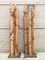 20th Century Asian Decorated Columns with Vines, Set of 2 2