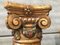 20th Century Spanish Carved Gilt Polychrome Wood Corinthian Columns, Set of 3, Image 6