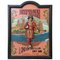 Vintage Advertising Wood Carved Relief Beefeater Advertising, Image 1