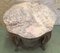 Tavolino in marmo di Siena con base intagliata, Spagna, XX secolo, Immagine 4