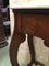 20th Century Marble Top Walnut Console Table with Drawer 6