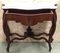 20th Century Marble Top Walnut Console Table with Drawer 4