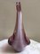 20th Century Italian Murano Glass Swan Sculpture in Purple 8