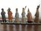 Figurines Polychromes Représentant les Processions de la Semaine Sainte, Set de 6 5