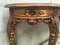 Renaissance Style Carved and Gilded Walnut Pier Mirror and Console Table, Set of 2 17