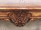 Renaissance Style Carved and Gilded Walnut Pier Mirror and Console Table, Set of 2 10