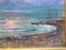 Mid-Century Oil Painting of Sunrise at Sea by Arnedo Linares, Spain 2