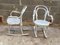 20th Century White Patina Bentwood Rocking Chair, Image 4