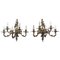 French 19th Century Gilded Bronze Wall Sconces, Set of 2, Image 1