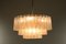 Vintage Glass Tube Chandelier from Doria Leuchten, 1960s 5