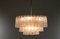 Vintage Glass Tube Chandelier from Doria Leuchten, 1960s 2