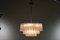 Vintage Glass Tube Chandelier from Doria Leuchten, 1960s 3