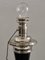 Art Deco French Black Nickel Table Lamp from Mazda, 1920s 11